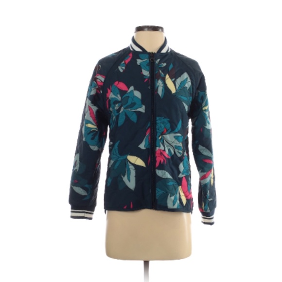 JoyLab Jackets & Blazers - JOY LAB Quilted Floral Bomber Jacket XS